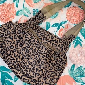 Cheetah print purse